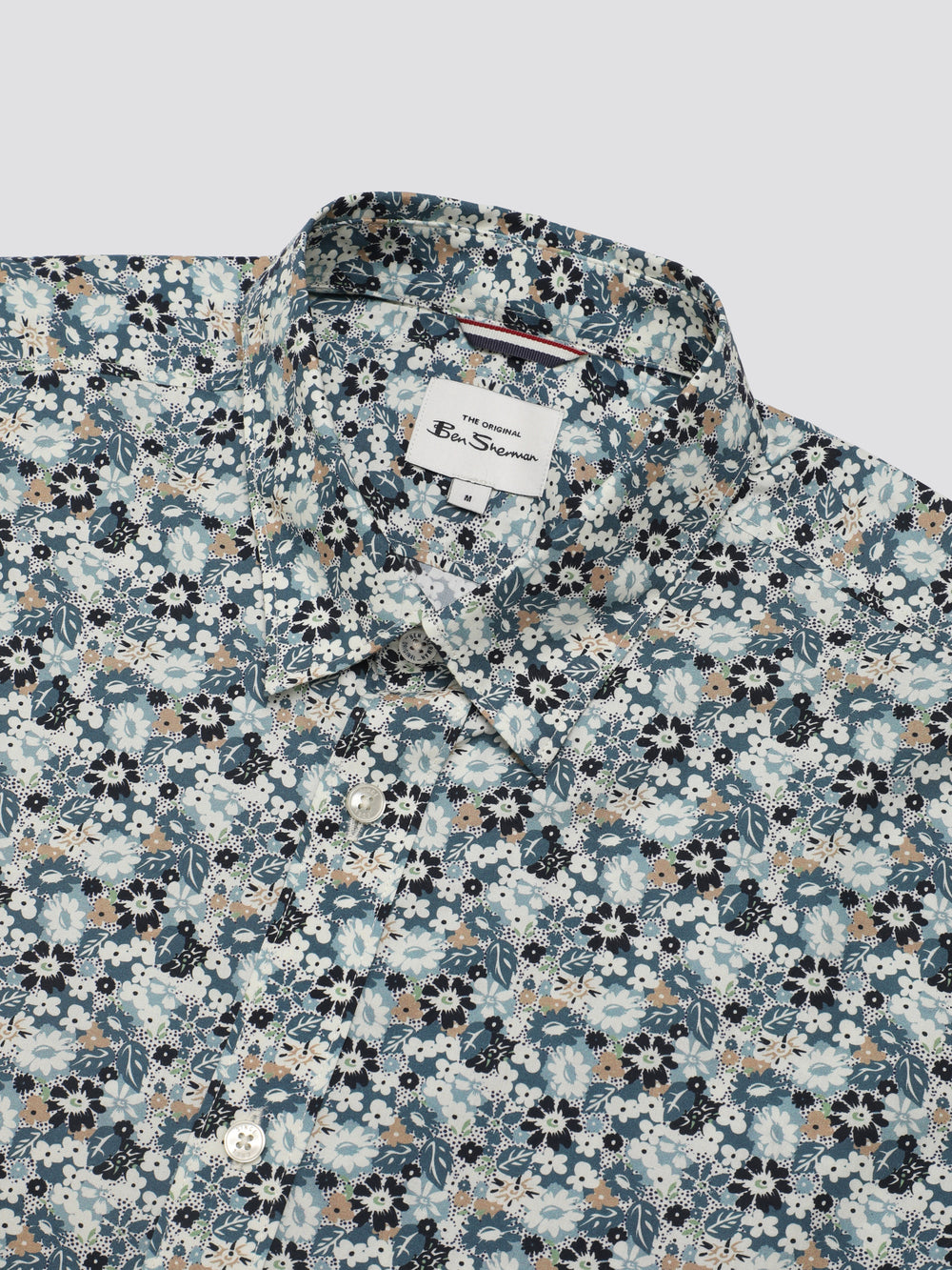 Chemises Ben Sherman Signature Multicolor Floral Bleu | UEF-88882370